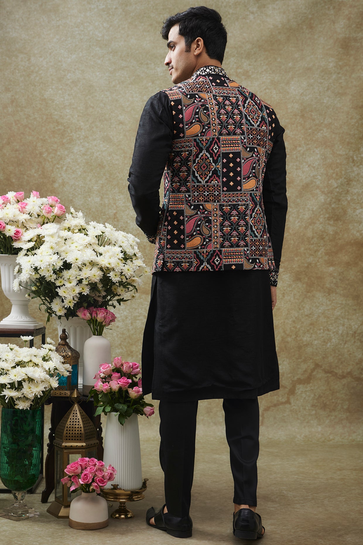 Splendid Silk Koti Kurta set