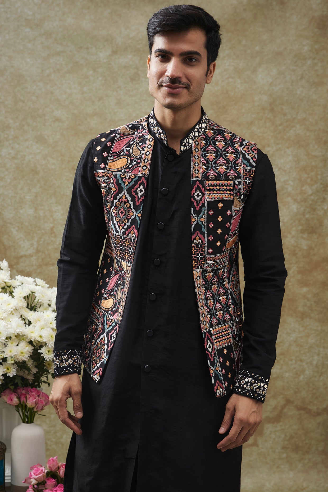 Splendid Silk Koti Kurta set