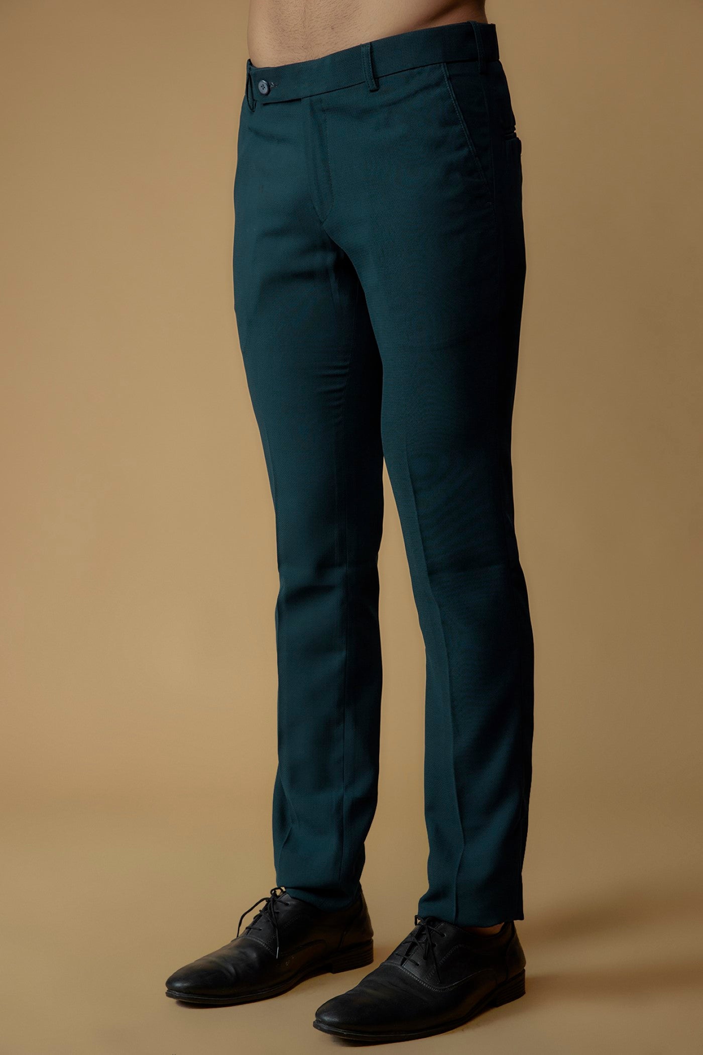 Navy Blue Japanese Suiting Hand Embroidered Tuxedo Set