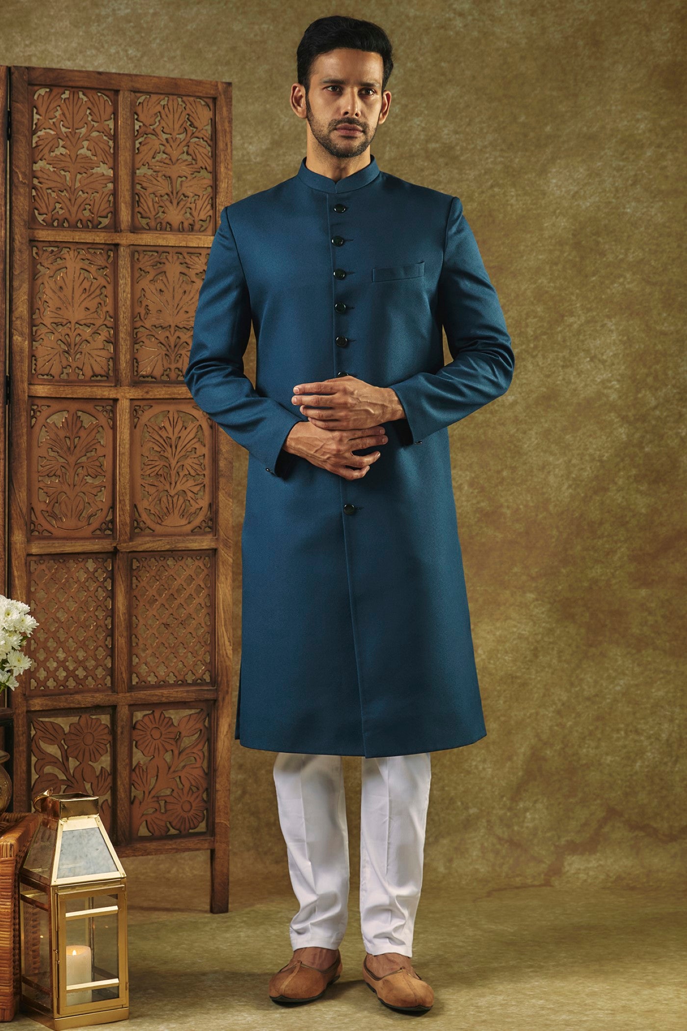 Splendid Silk Indo Western Set