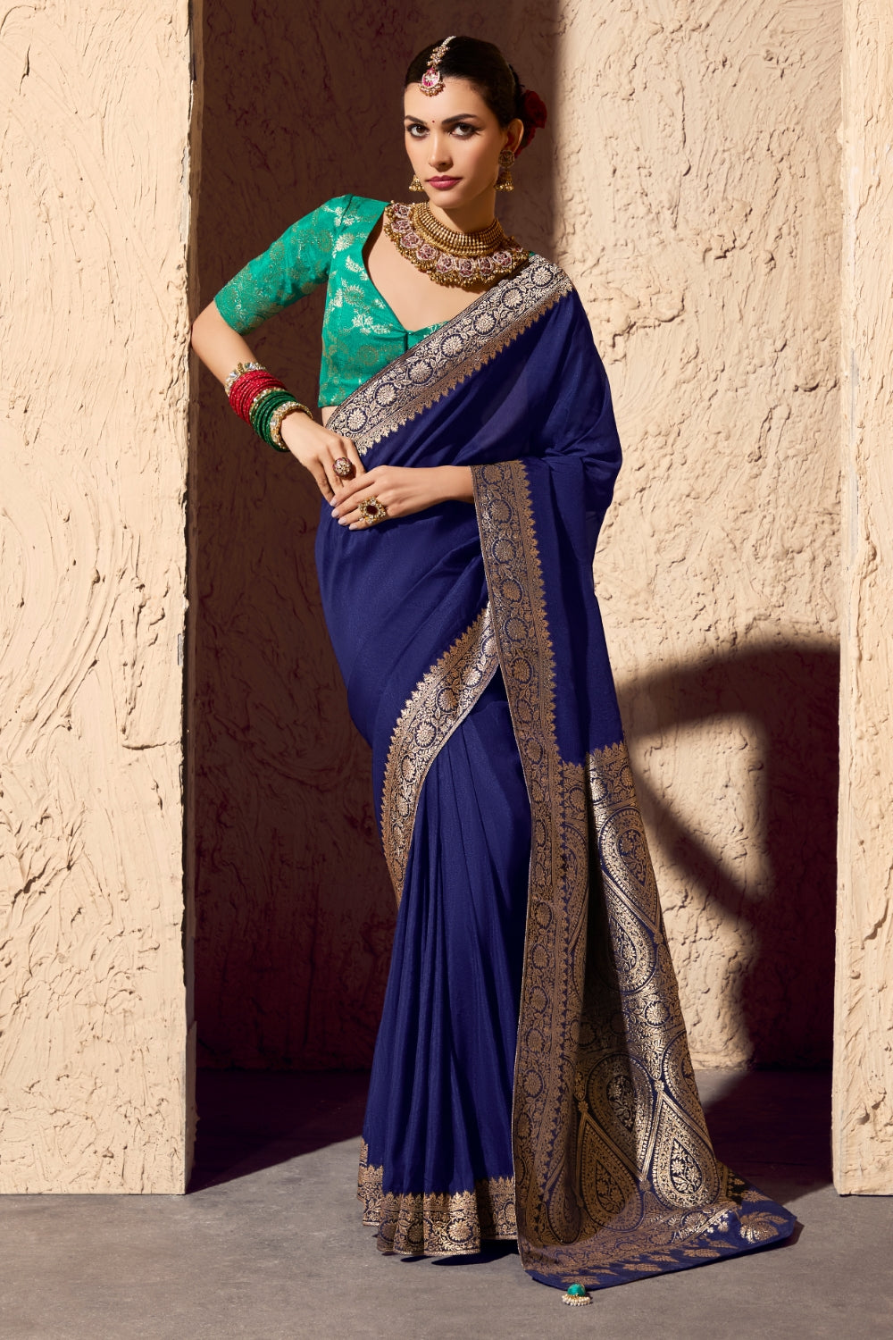 Silk Weaving Work Saree