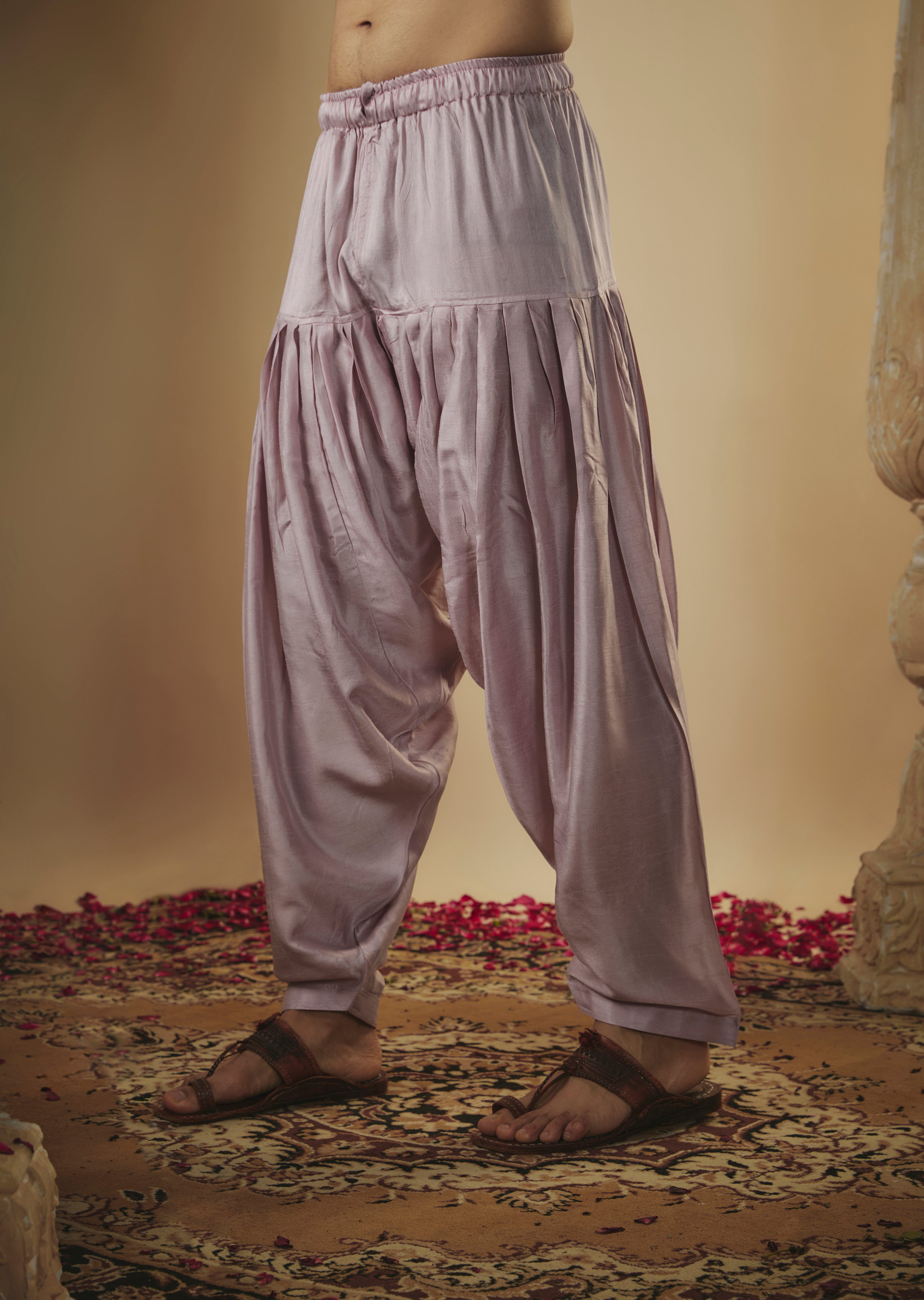Art silk mirror embroidered patiala suit set