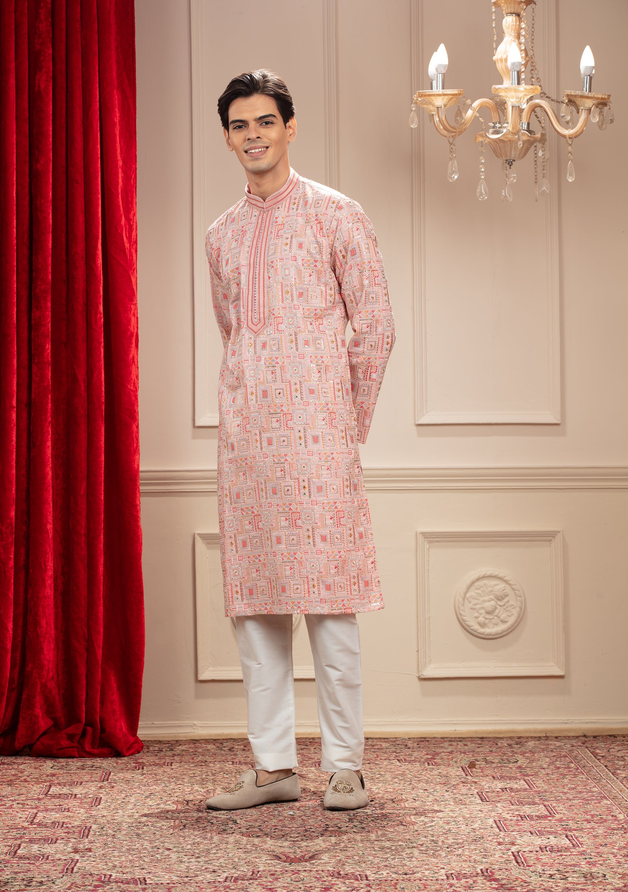 Kurta with white online pajama