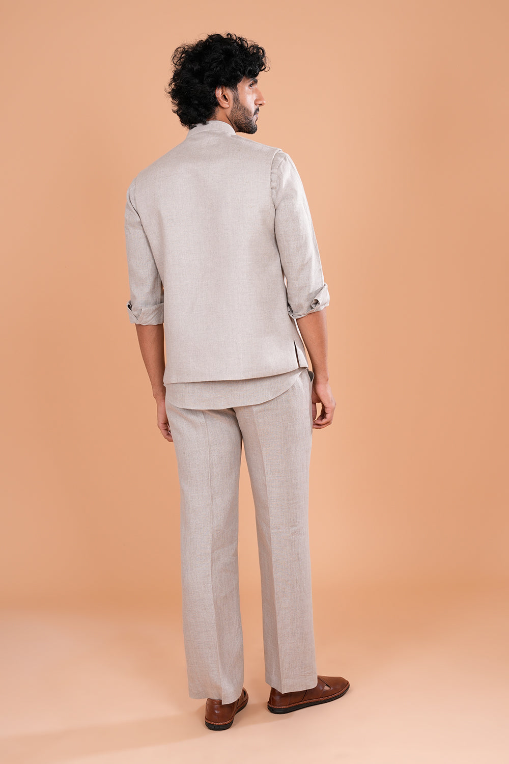 Regal Embroidered Bundi Set