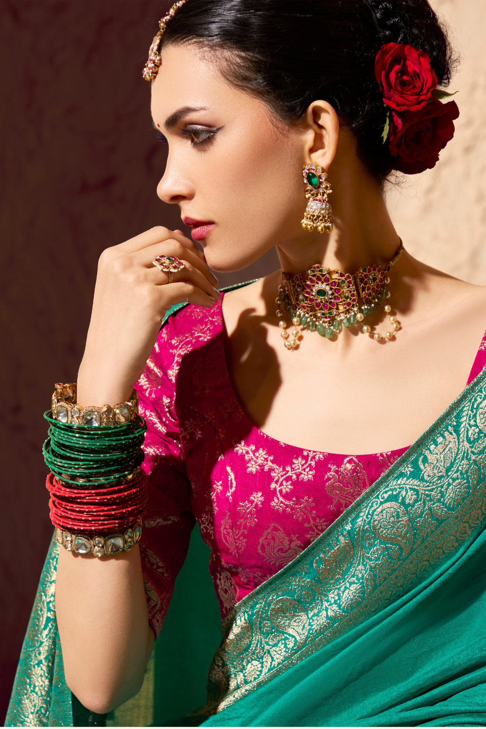 Silk Weaving Work Saree