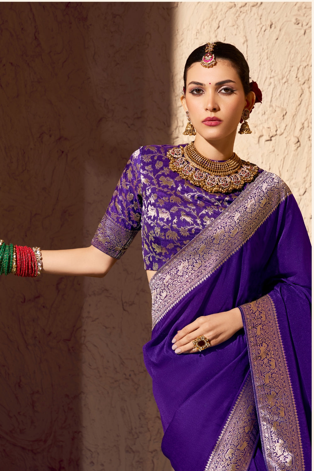 Silk Weaving Work Saree