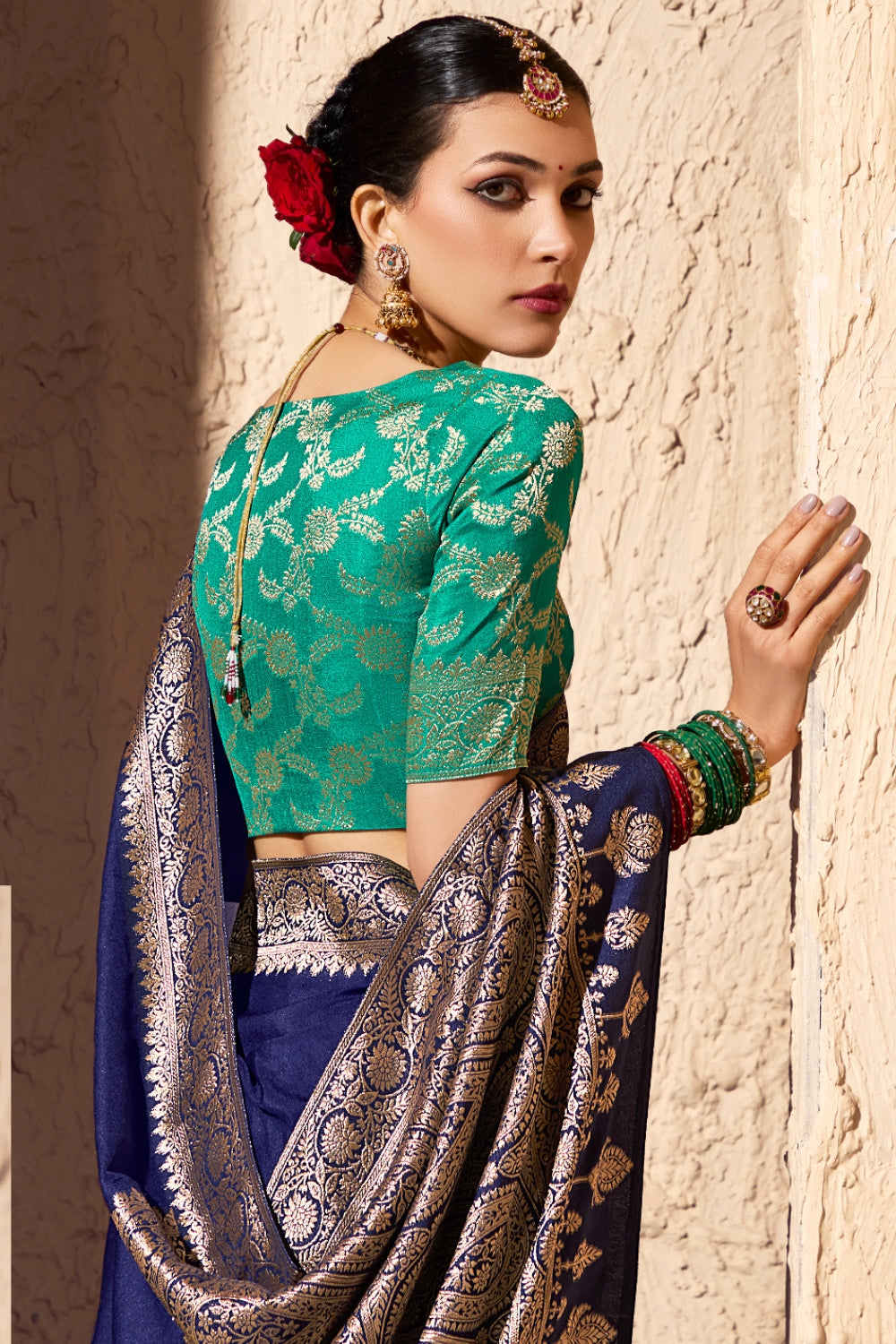 Silk Weaving Work Saree