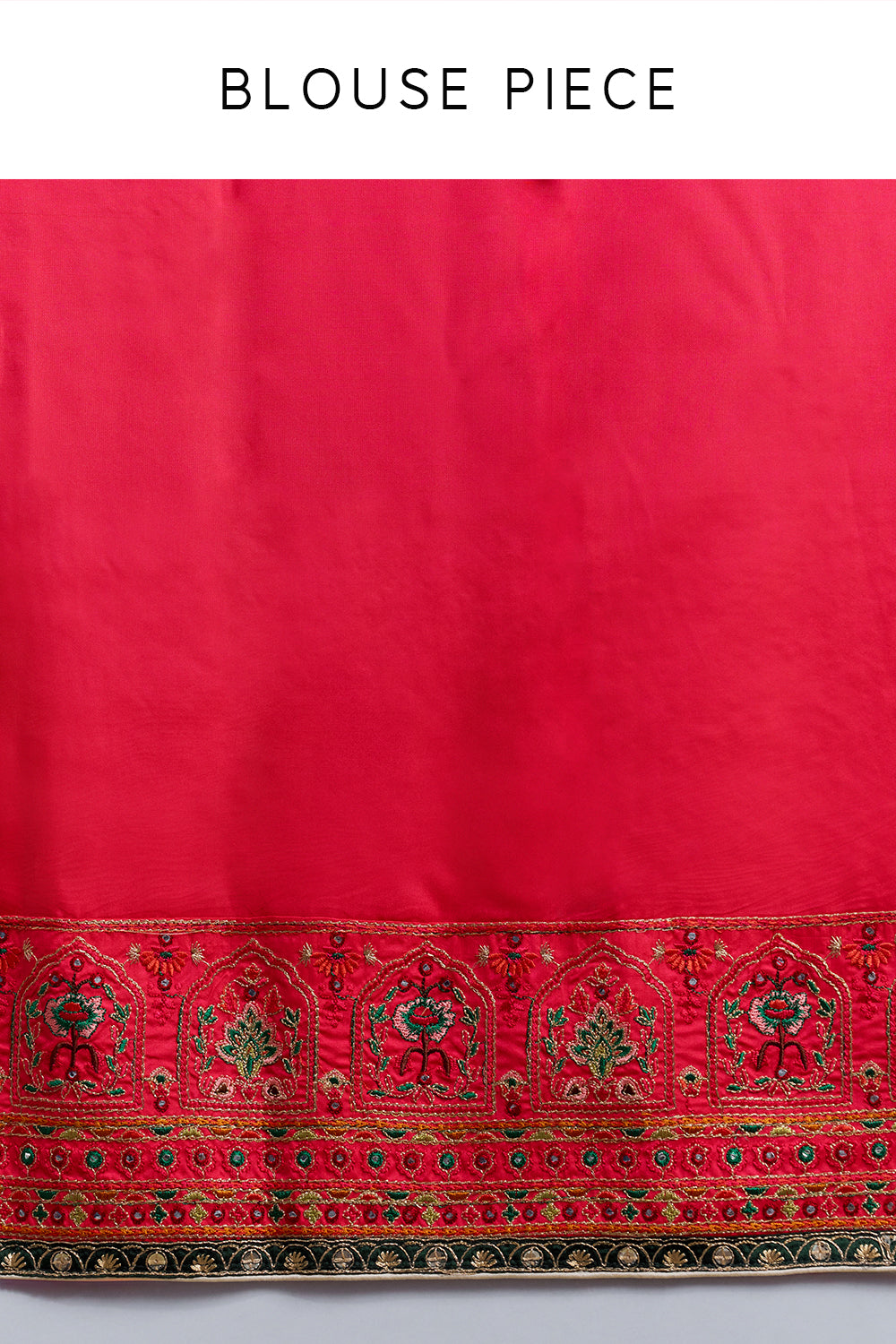 Ivory Heritage Embroidered Saree