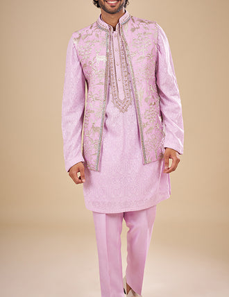 Kurta Jacket Set